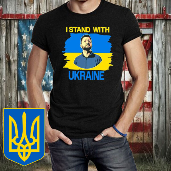 Zelensky I Stand With Ukraine T-Shirt