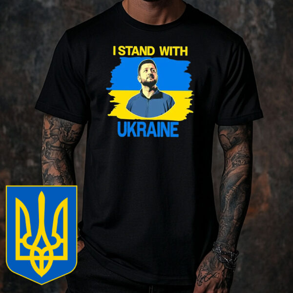 Zelensky I Stand With Ukraine T-Shirt