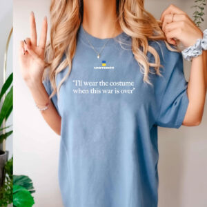 Zelensky I Will Wear The Costume United24 Shirt