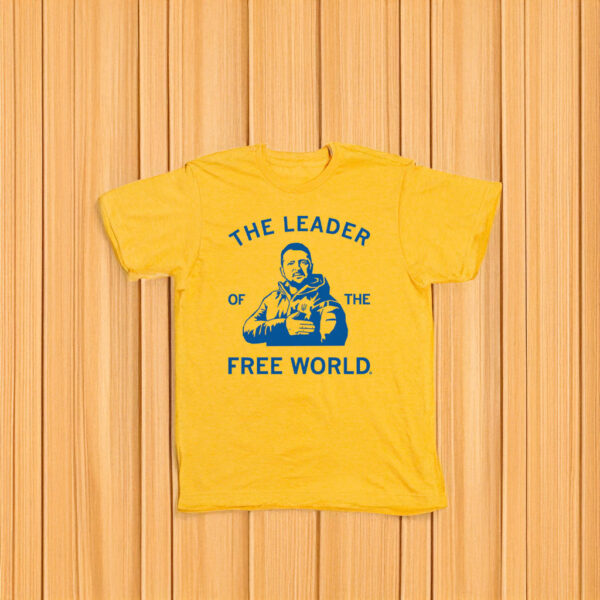 Zelensky Leader Of The Free World T-Shirt