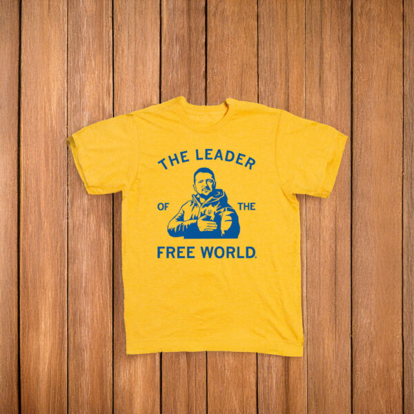 Zelensky Leader Of The Free World T-Shirt