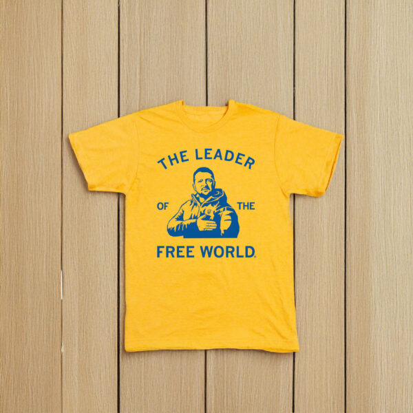 Zelensky Leader Of The Free World T-Shirt