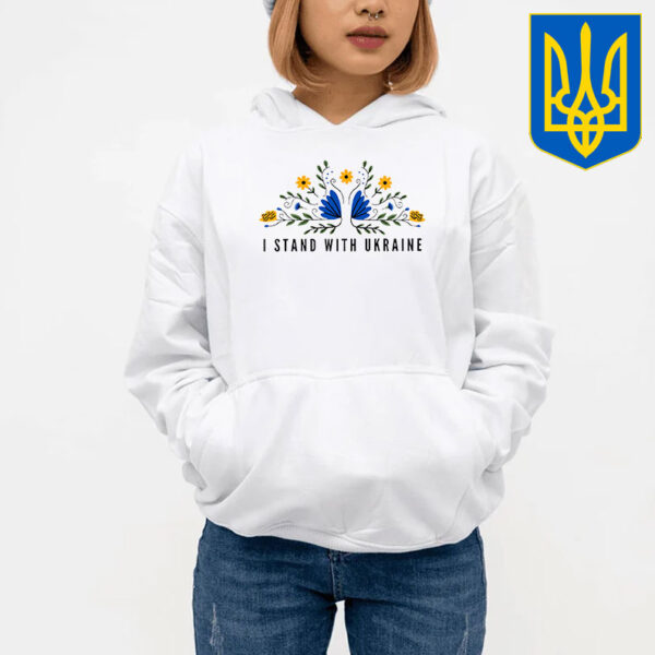 flower I Stand With Ukraine T-Shirt