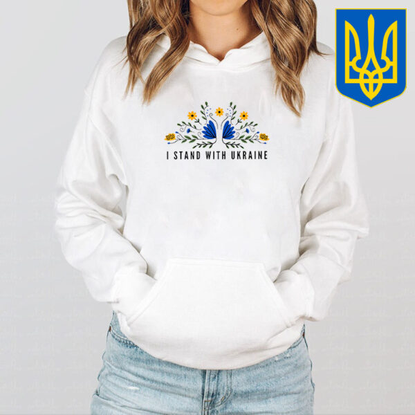 flower I Stand With Ukraine T-Shirt